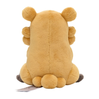 Authentic Pokemon Center Plush Pokemon fit Bidoof 13cm 